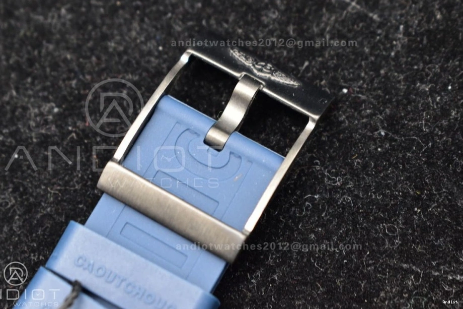 Bezel Blue On Dial A2824 1:1 Best Superocean Edition Black Black Automatic TF Strap Rubber 44 0329